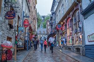 old-quebec summer holiday destination